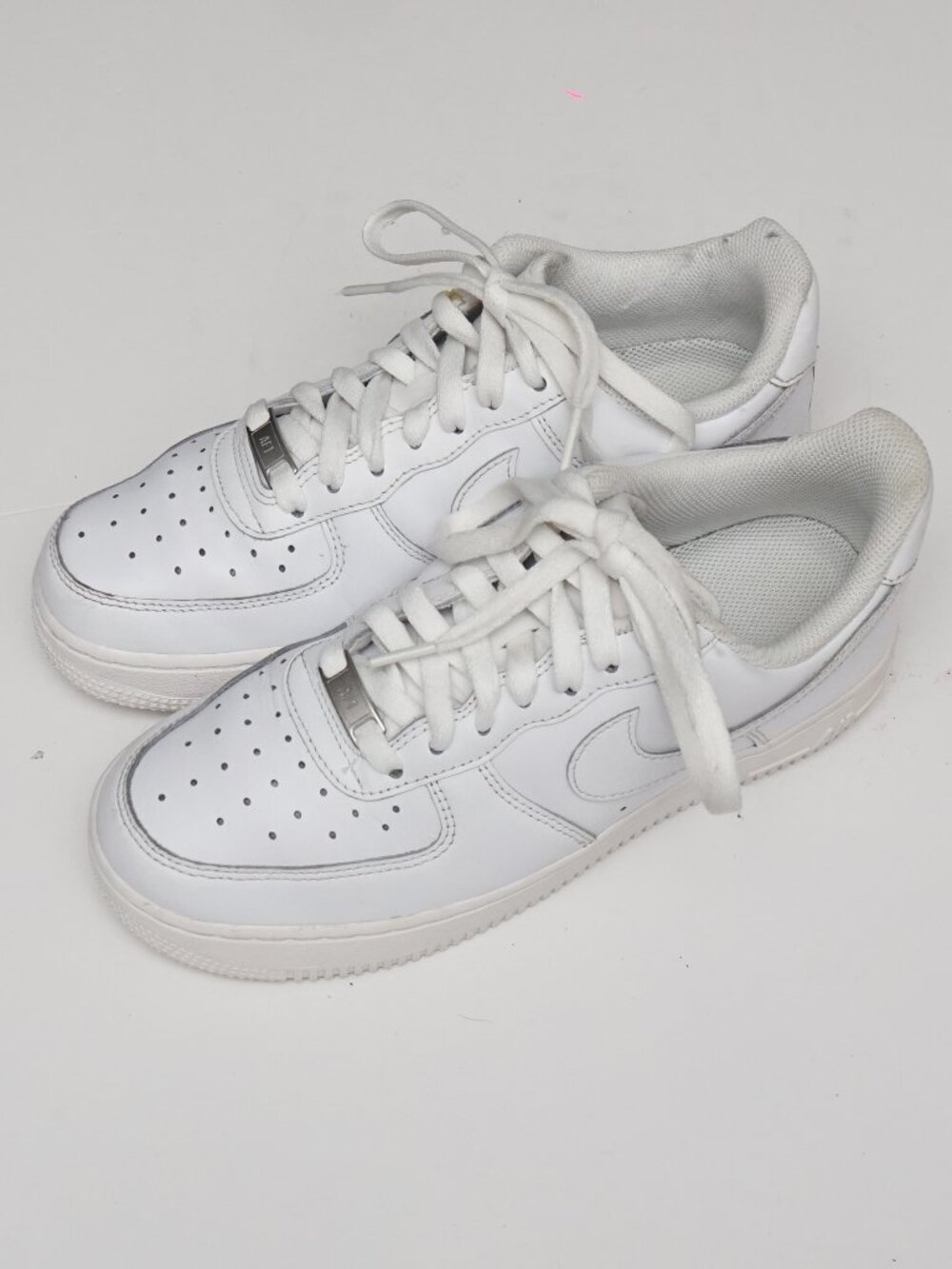 NIKE Air Force 1  07 Low Triple White Men's Sneakers Size 8